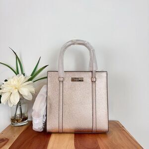 NWT Kate‎ Spade Kenzie Limited Edition Metallic Small Tote